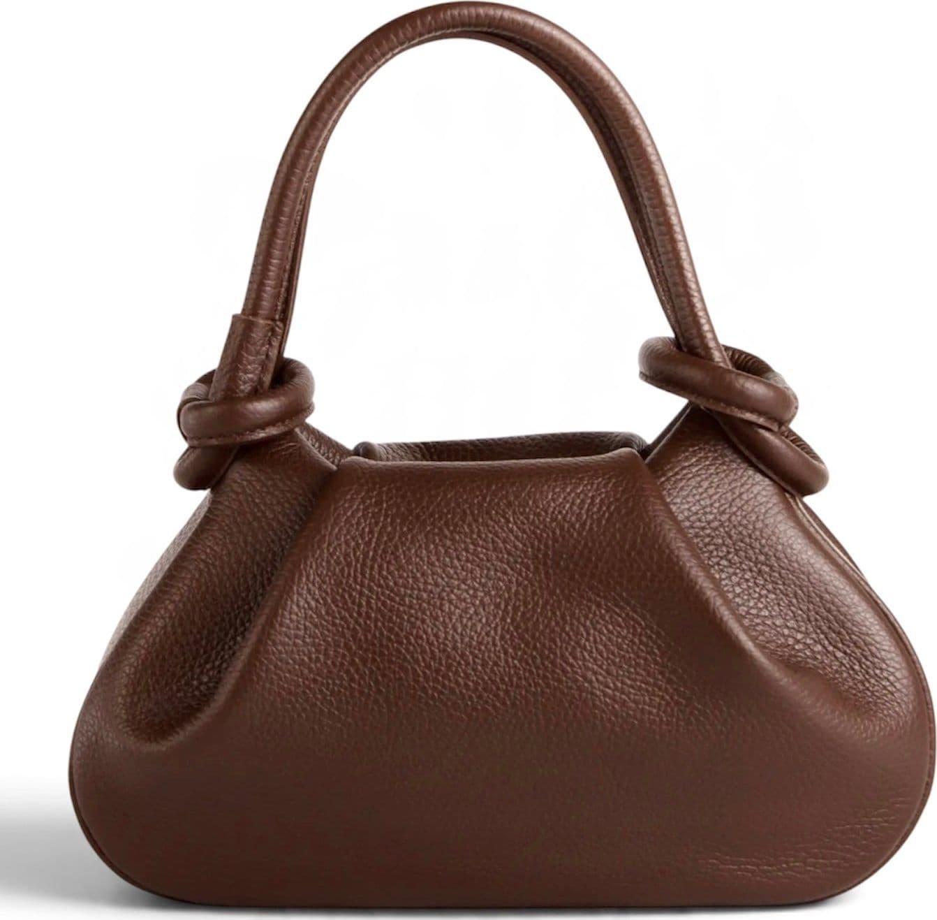 Modarno Borsetta a mano con manico convertibile "Linda" in vera pelle 28x8x16cm - 9