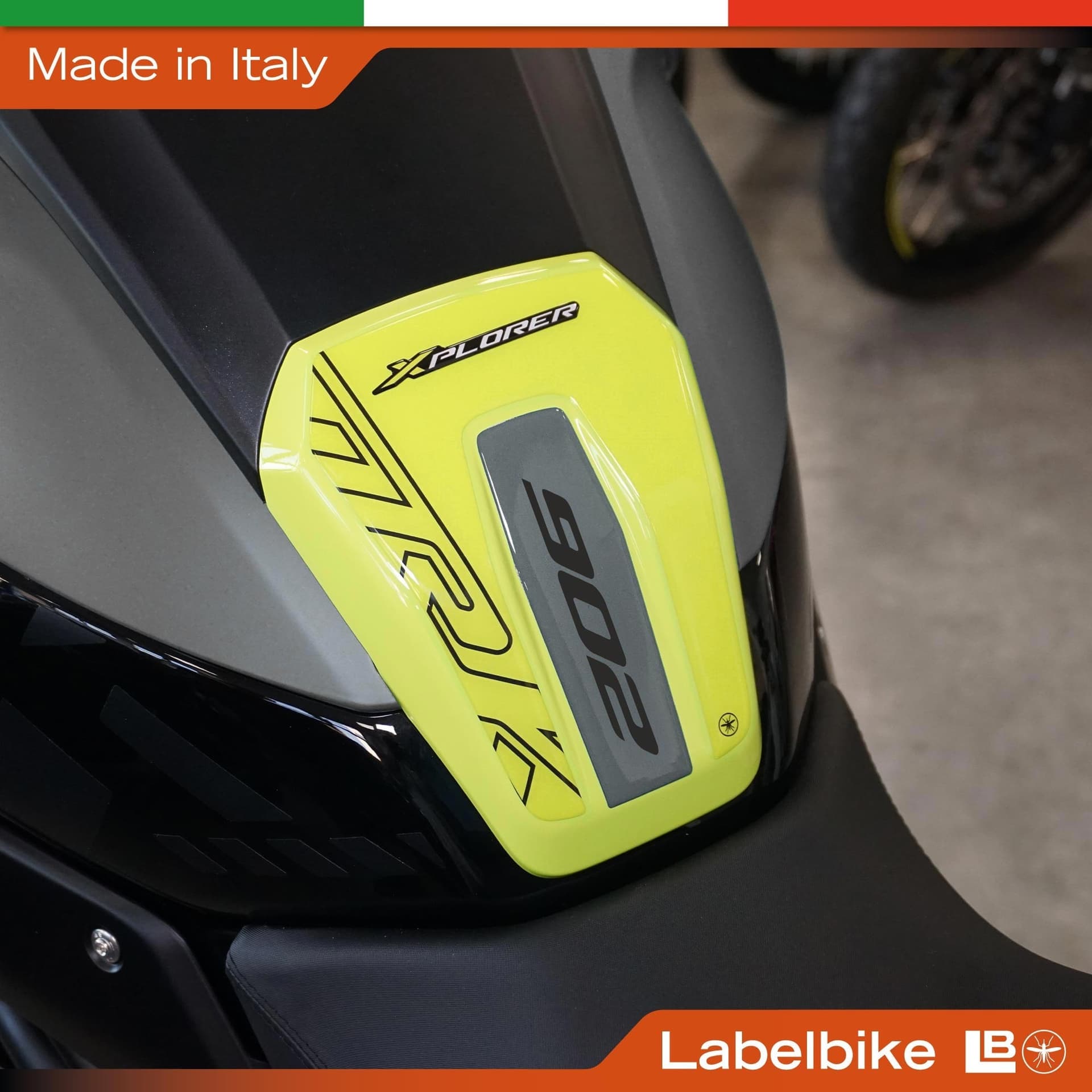 Adesivo Paraserbatoio moto compatibile con Benelli TRK 902 Xplorer 2026 - 9