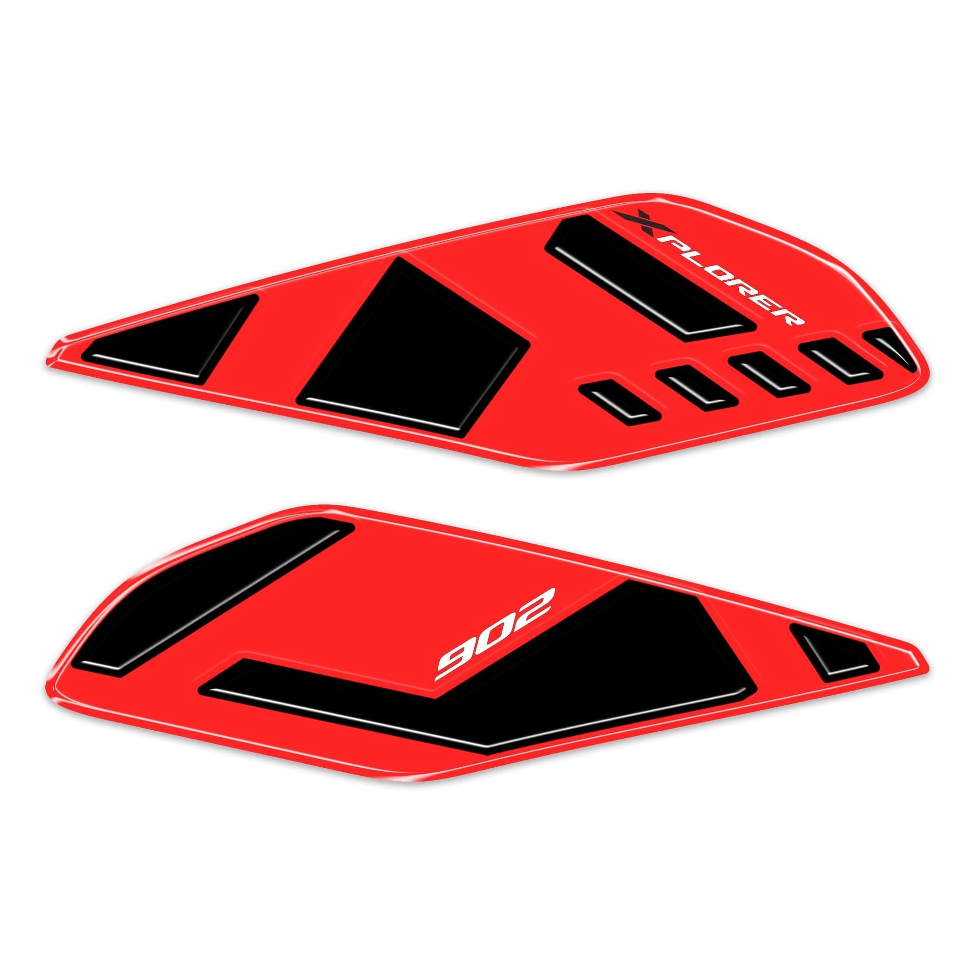 Adesivi 3D Laterali Serbatoio compatibile con Benelli TRK 902 Xplorer 2026 - 16