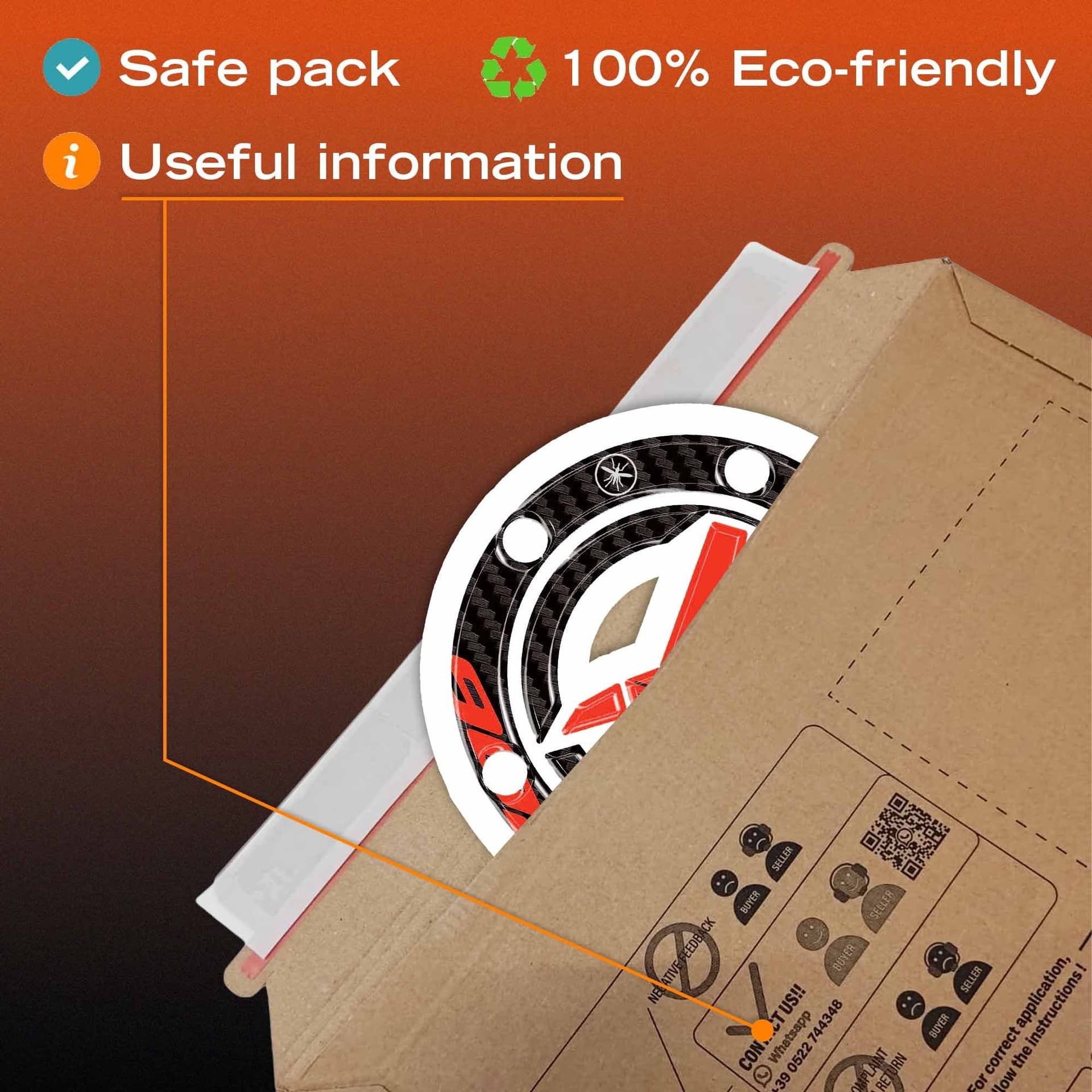 Adesivo Tappo Serbatoio moto compatibile con Benelli TRK 902 Xplorer 2026 - 12