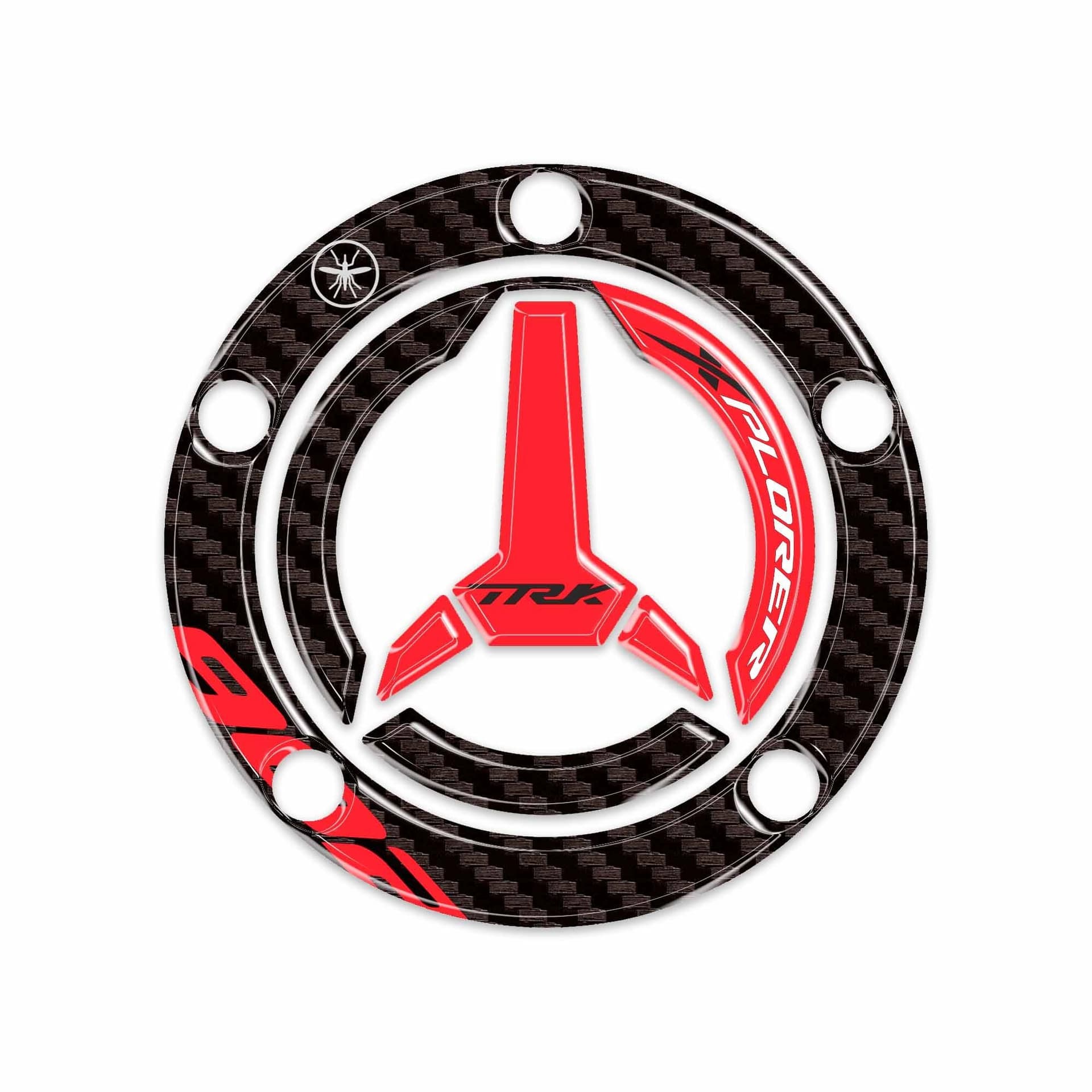Adesivo Tappo Serbatoio moto compatibile con Benelli TRK 902 Xplorer 2026 - 8