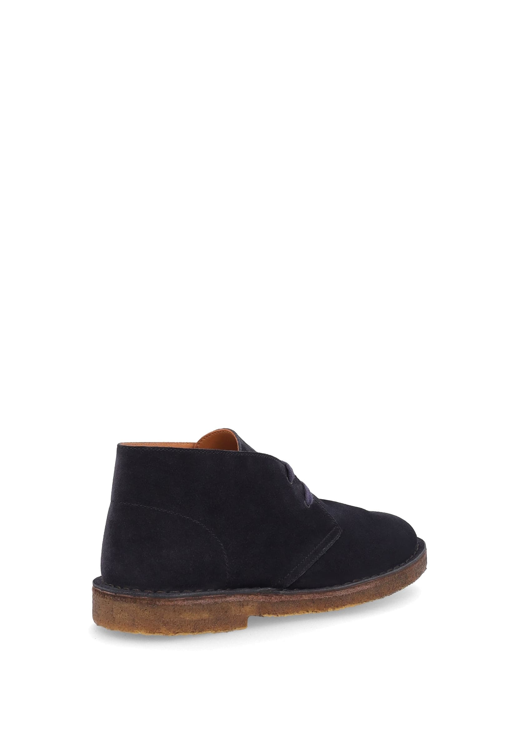 Frau desert boot in pelle scamosciata blu A25C0 - 3