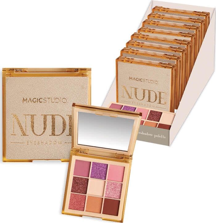 Palette di Ombretti Nude 18 Colori Magic Studio - 3