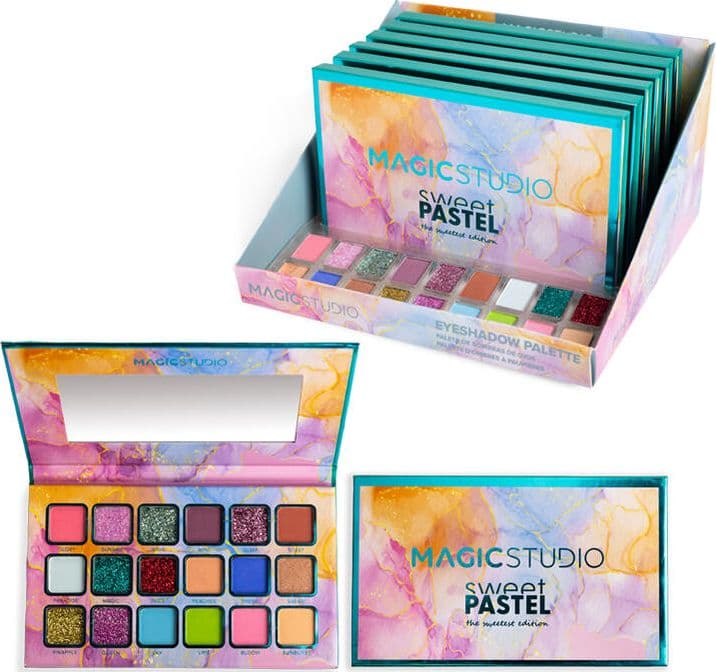 Palette di Ombretti Nude 9 Colori Magic Studio - 3