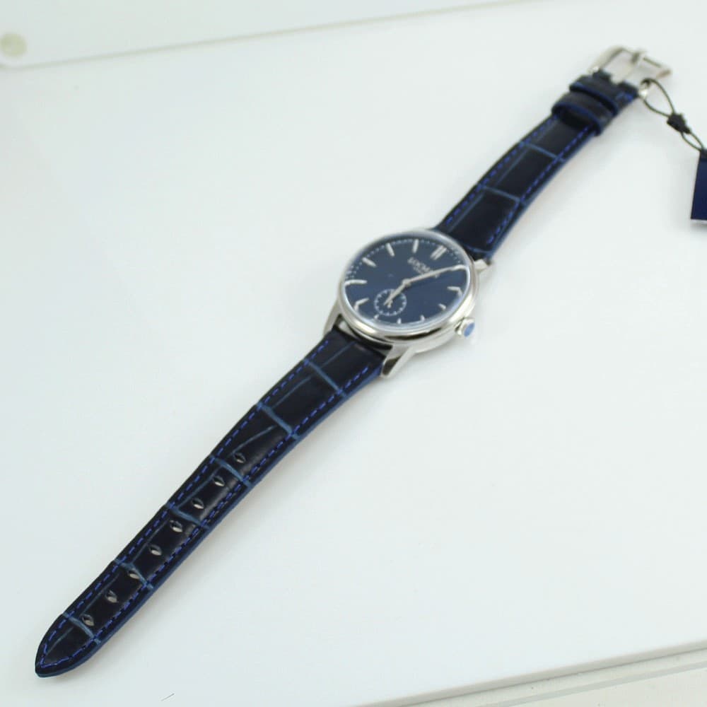 Locman 1960 Orologio Solo Tempo Classico Blu Cassa 37mm - 4