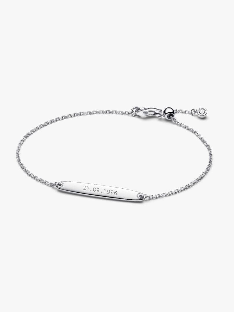 Pandora  -  Bracciale con barra da incidere Argento - 2