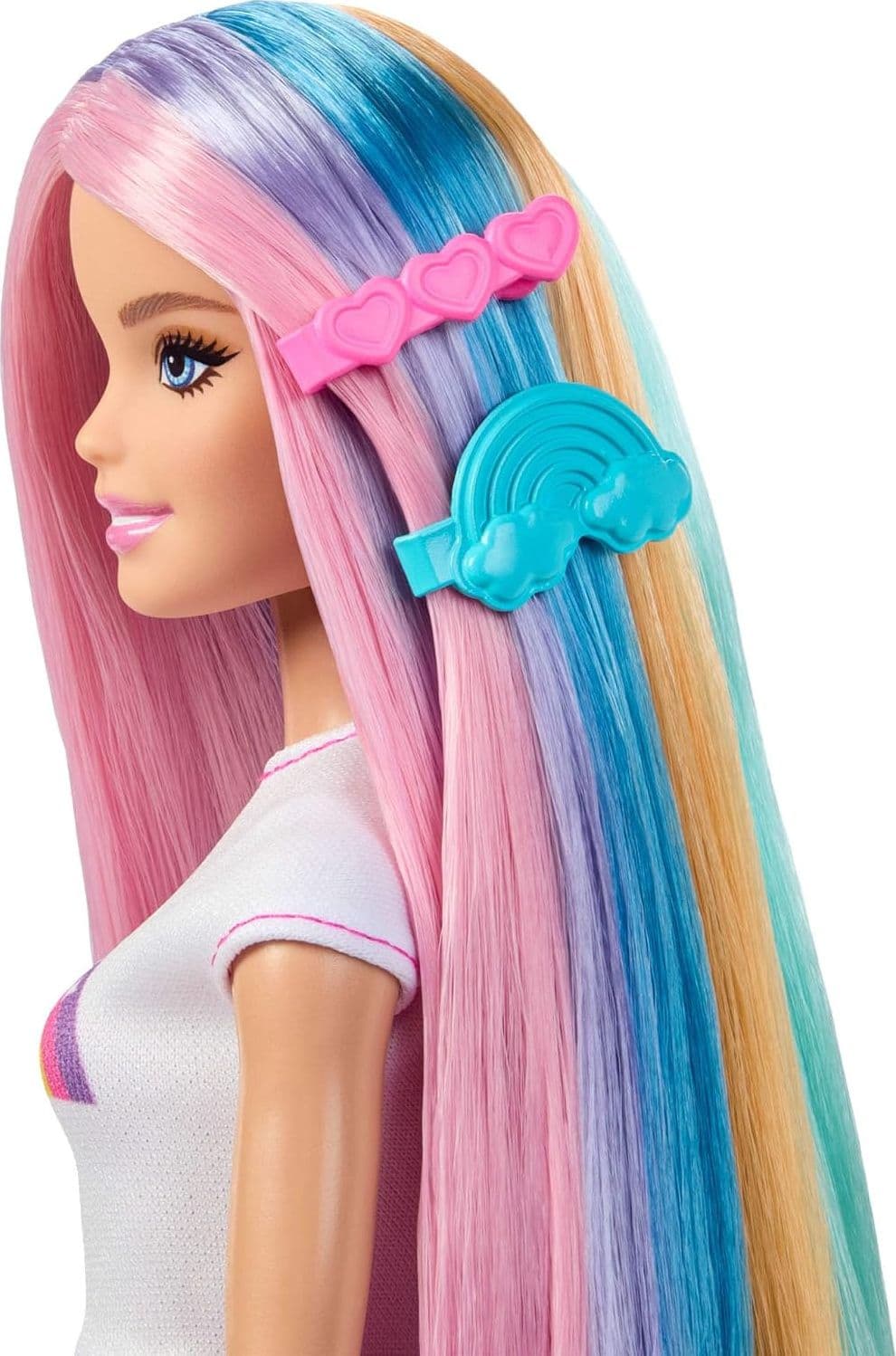 Mattel - Barbie Capelli Arcobaleno JJP07 - 4