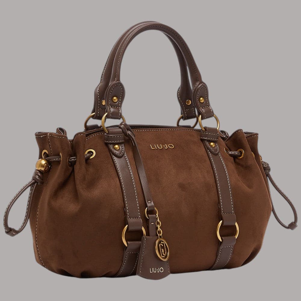 Borsa a mano Liu Jo Ginesa con coulisse Tabacco - 3