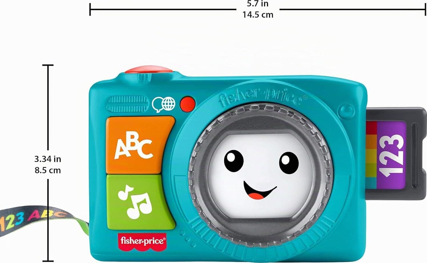 Fisher-Price - Fotocamera Luminosa Ridi e Impara - 2