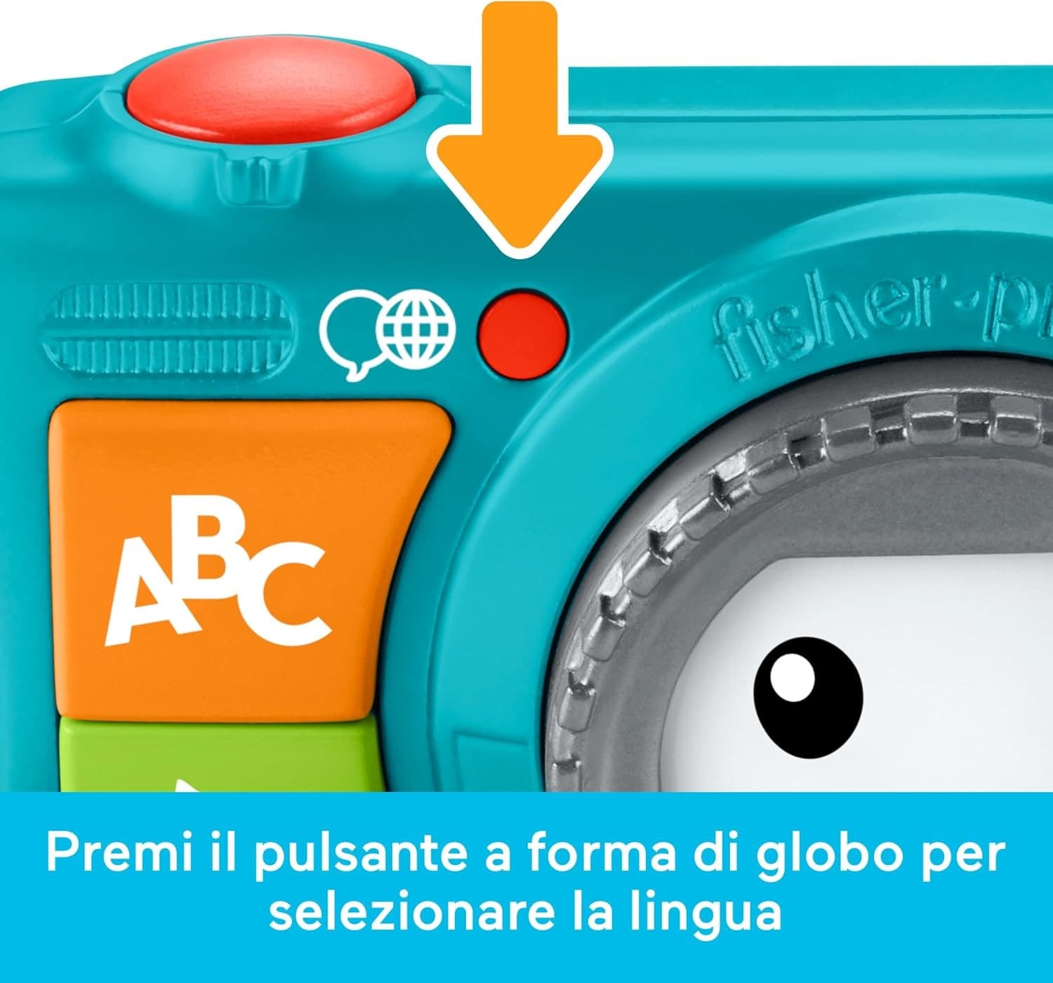 Fisher-Price - Fotocamera Luminosa Ridi e Impara - 4