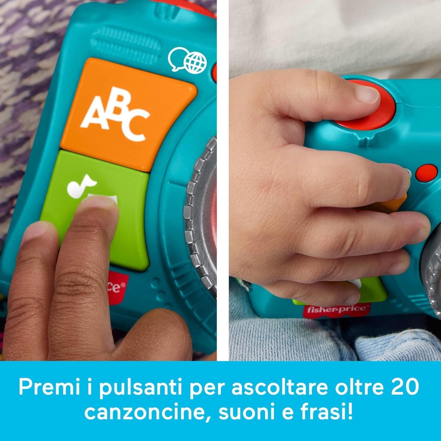 Fisher-Price - Fotocamera Luminosa Ridi e Impara - 5