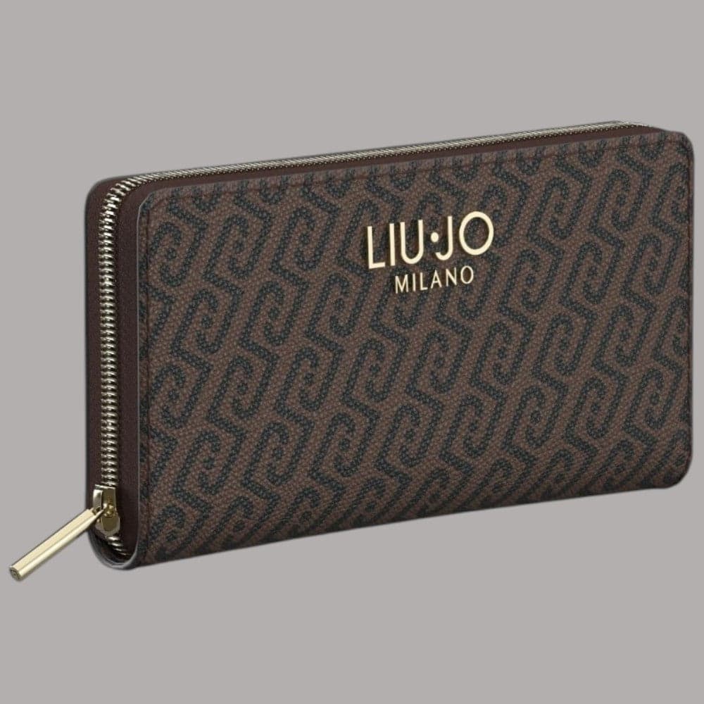 Portafoglio Liu Jo Caliwen XL zip around con monogram logo - 6