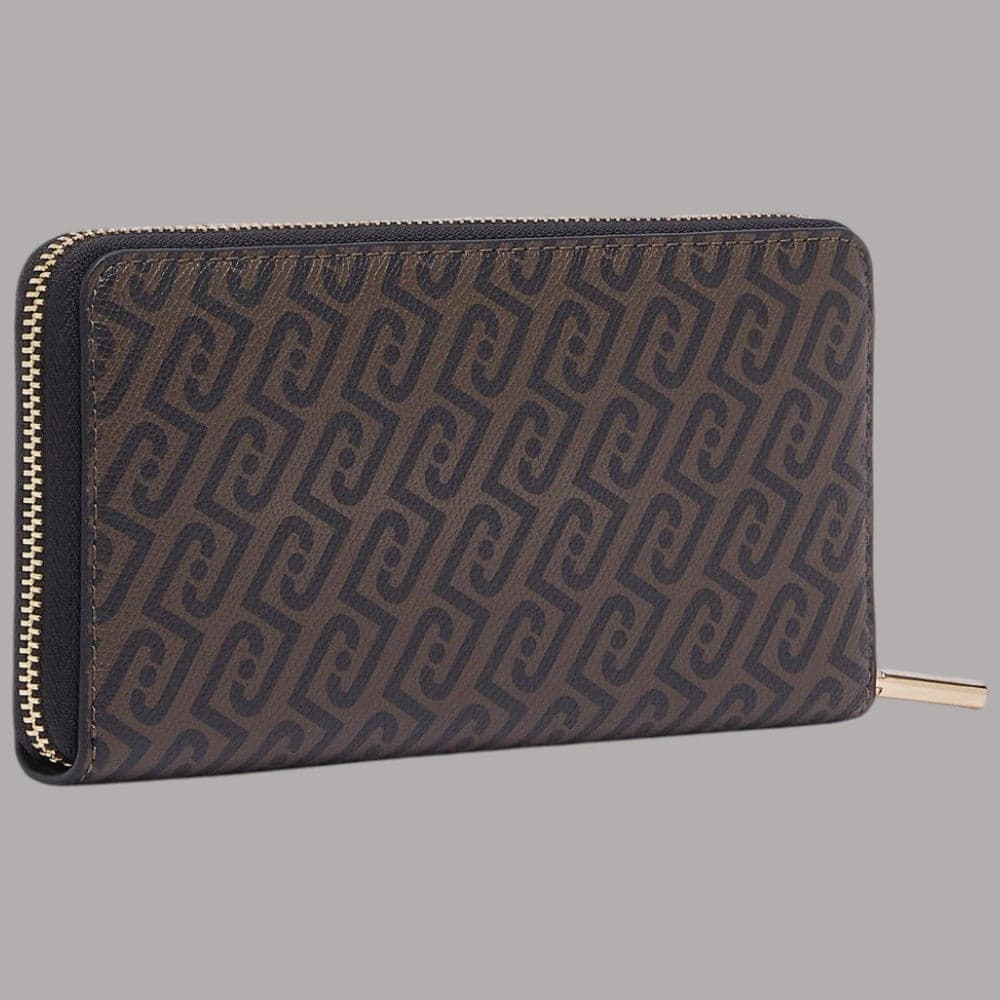 Portafoglio Liu Jo Caliwen XL zip around con monogram logo - 9