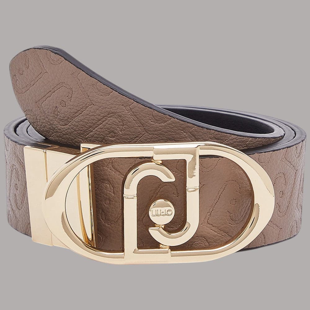 Cintura Liu Jo reversibile con logo monogram - 3