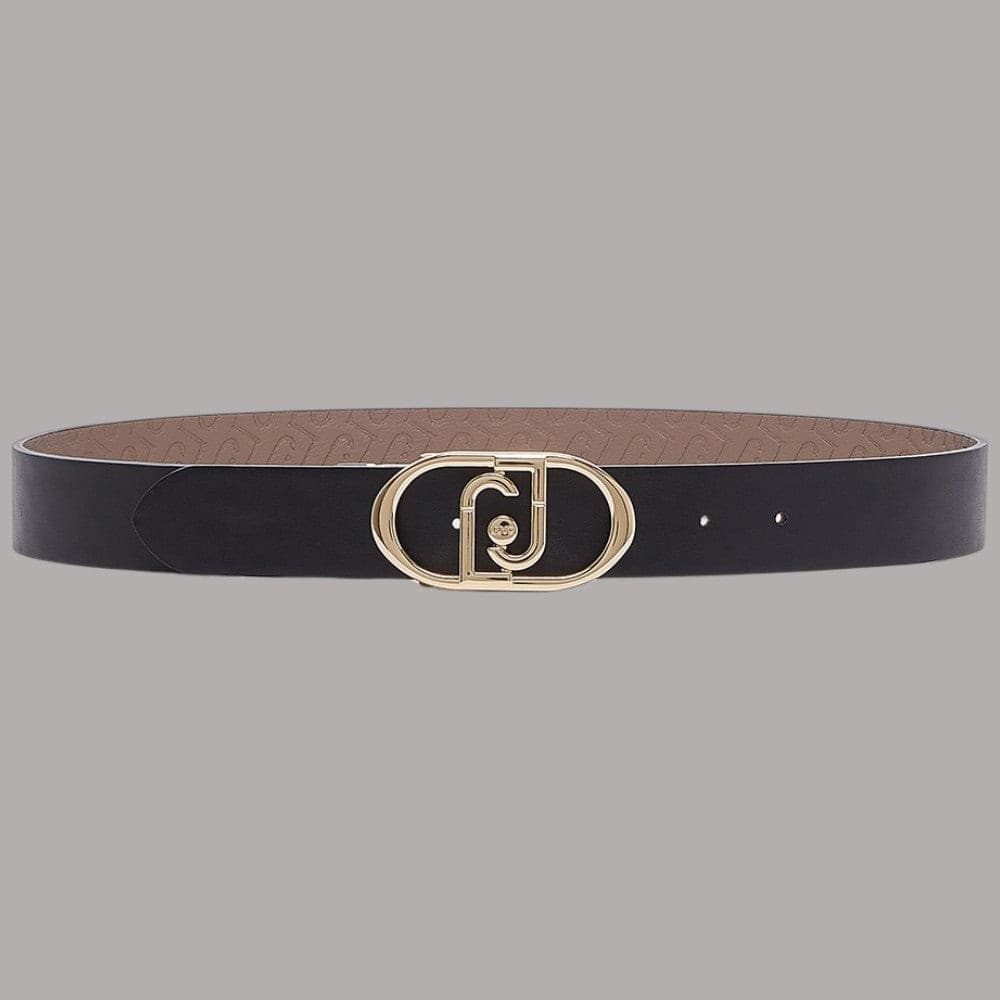 Cintura Liu Jo reversibile con logo monogram - 4