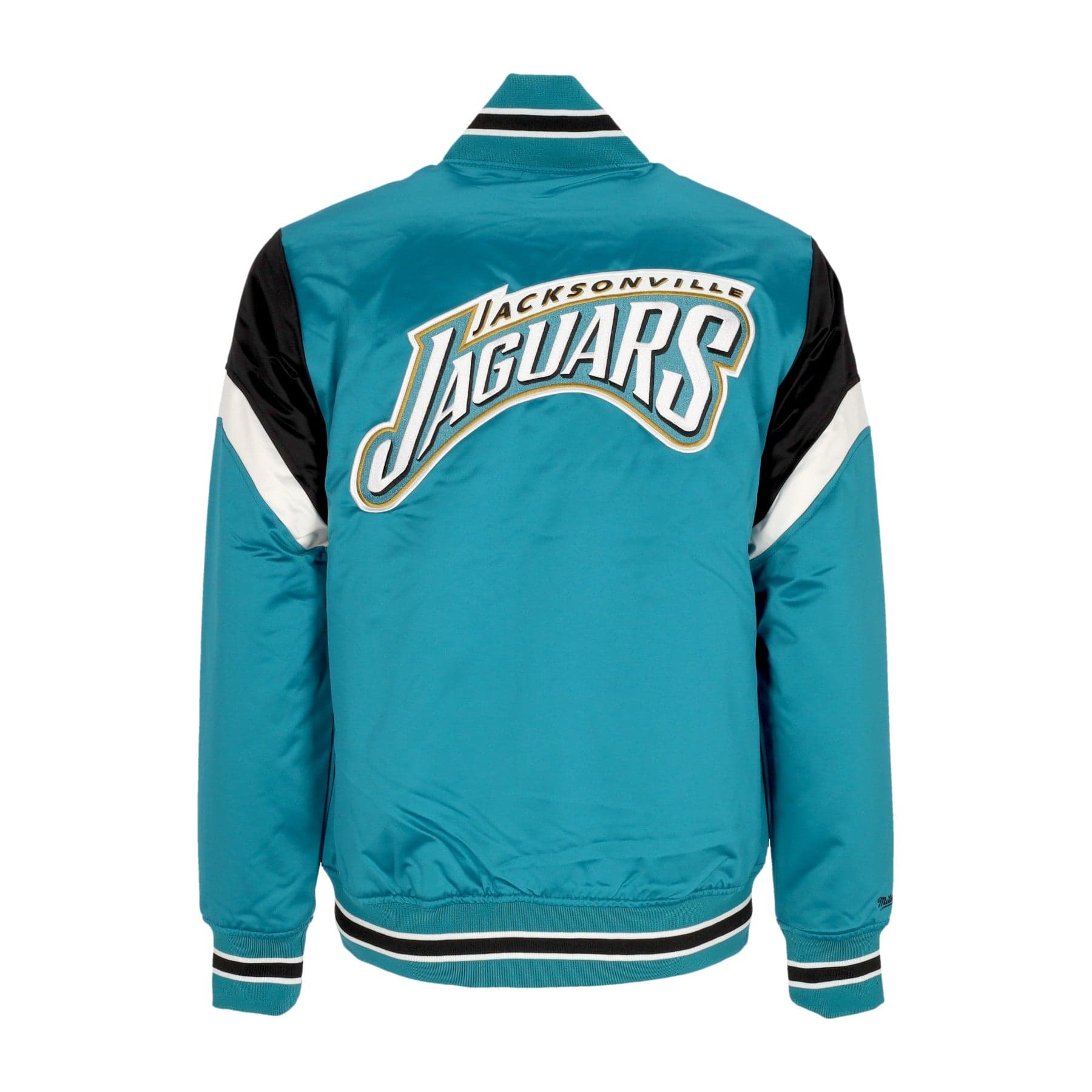 MITCHELL &amp; NESS Giubbotto Bomber Uomo Nfl Heavyweight Satin Jacket Jacjag Original Team Colors - 2
