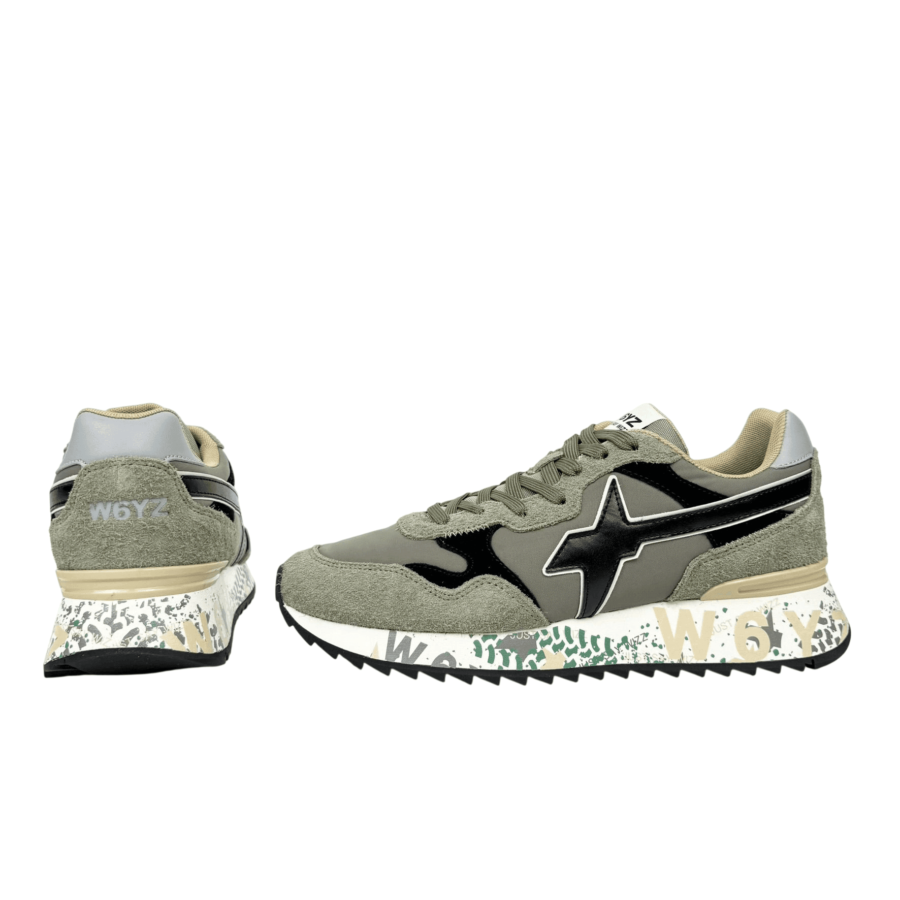 W6YZ  Sneakers Verde - 2