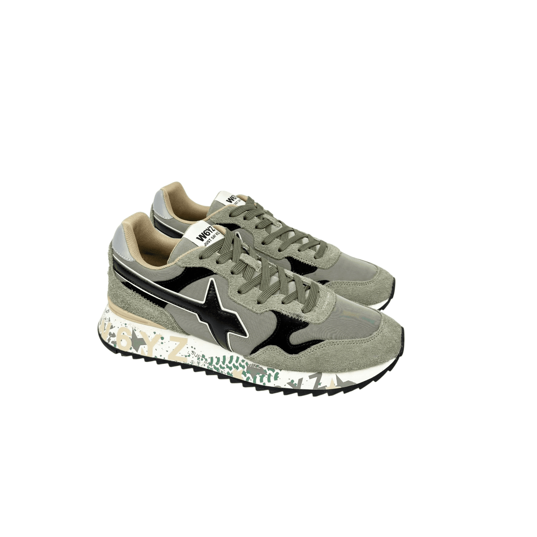 W6YZ  Sneakers Verde - 4