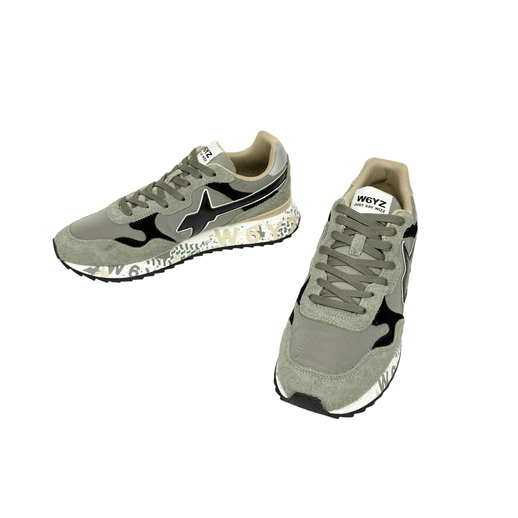 W6YZ  Sneakers Verde - 5