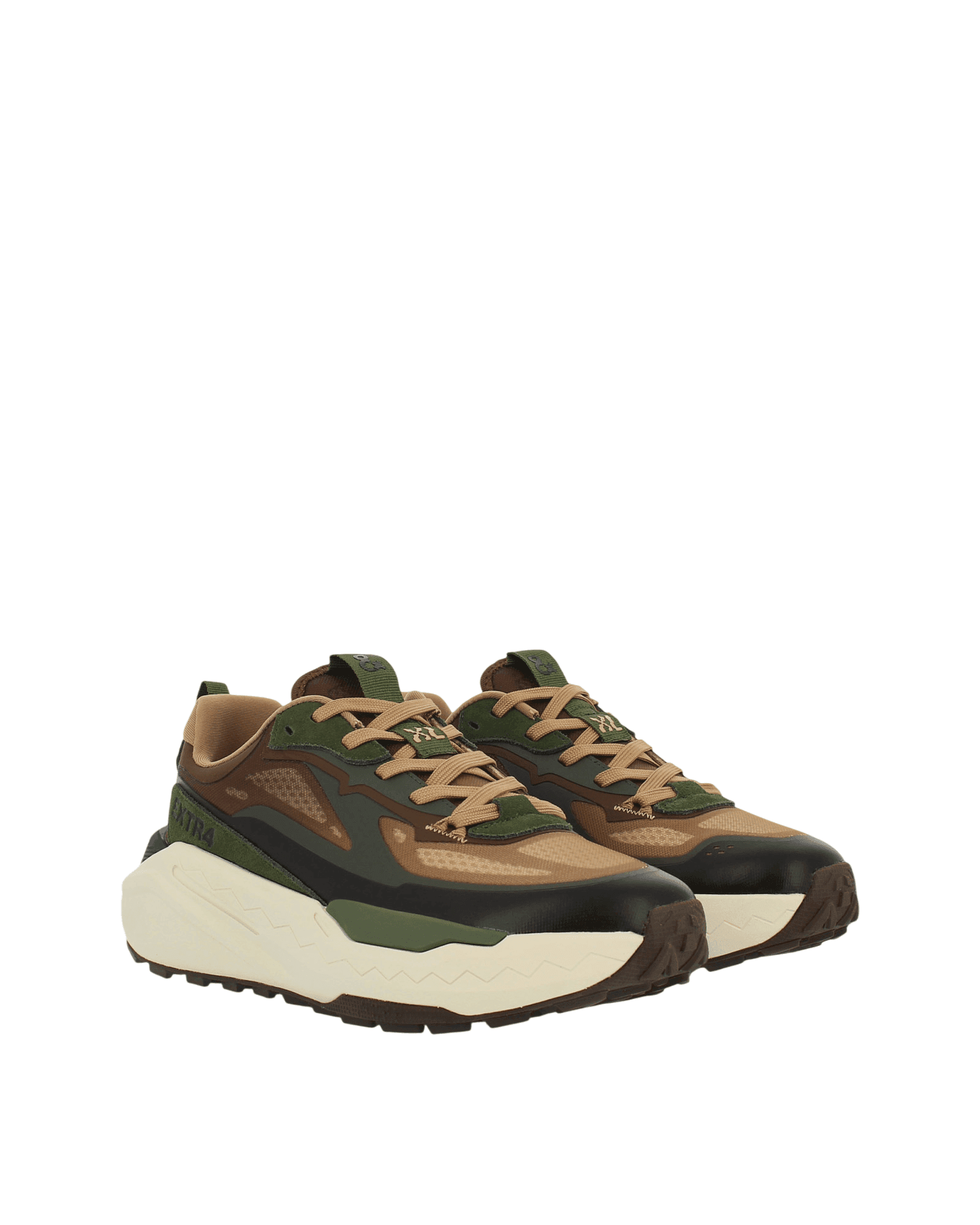 EXTR4  Sneakers Marrone - 2