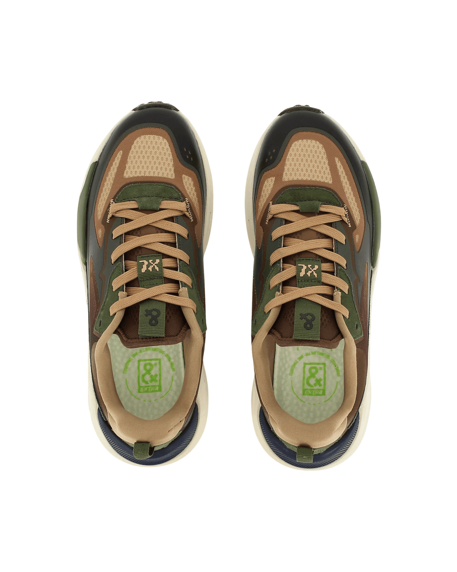 EXTR4  Sneakers Marrone - 3