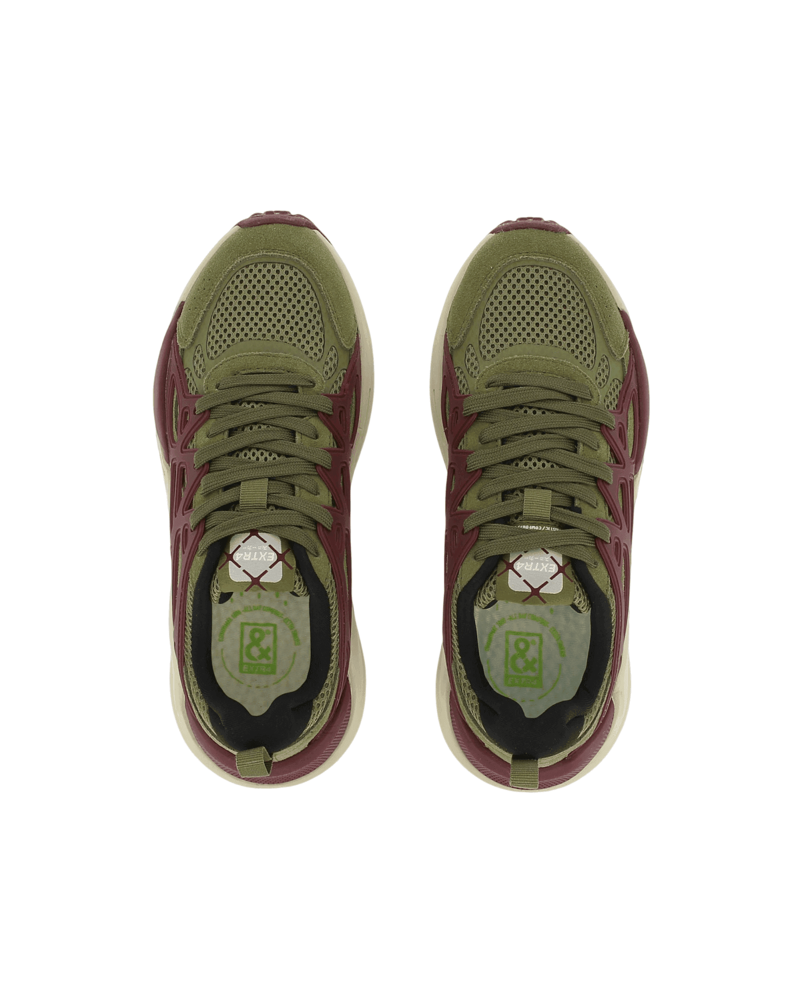 EXTR4  Sneakers Verde - 3