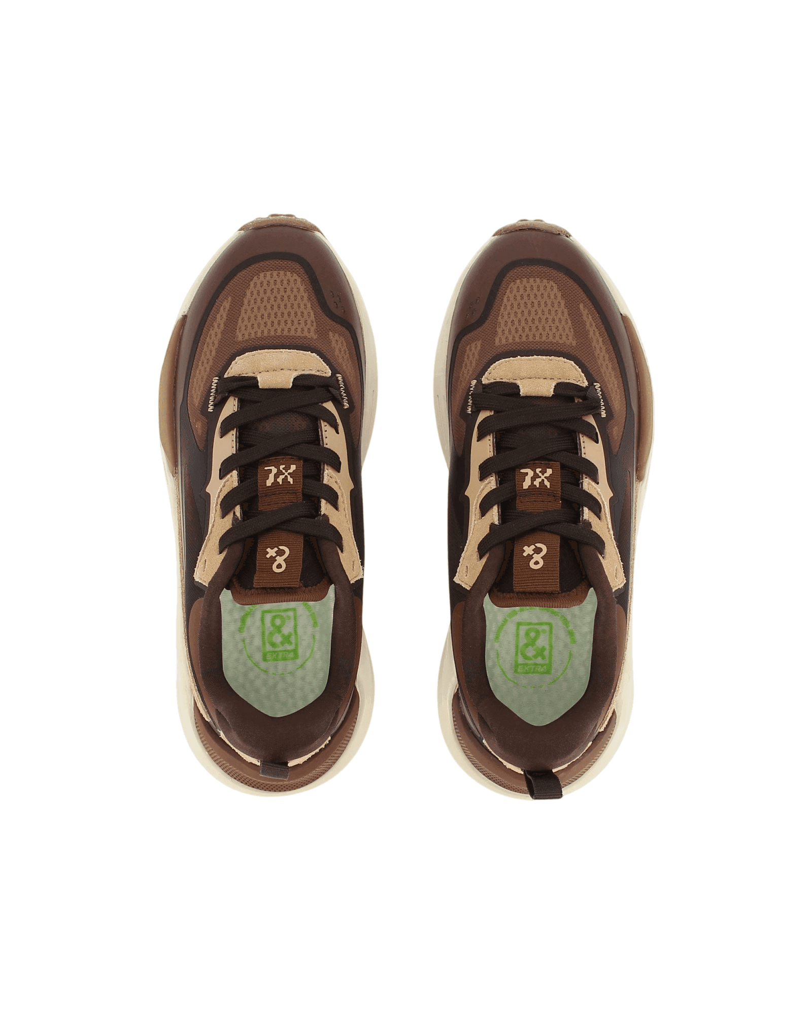 EXTR4  Sneakers Marrone - 3