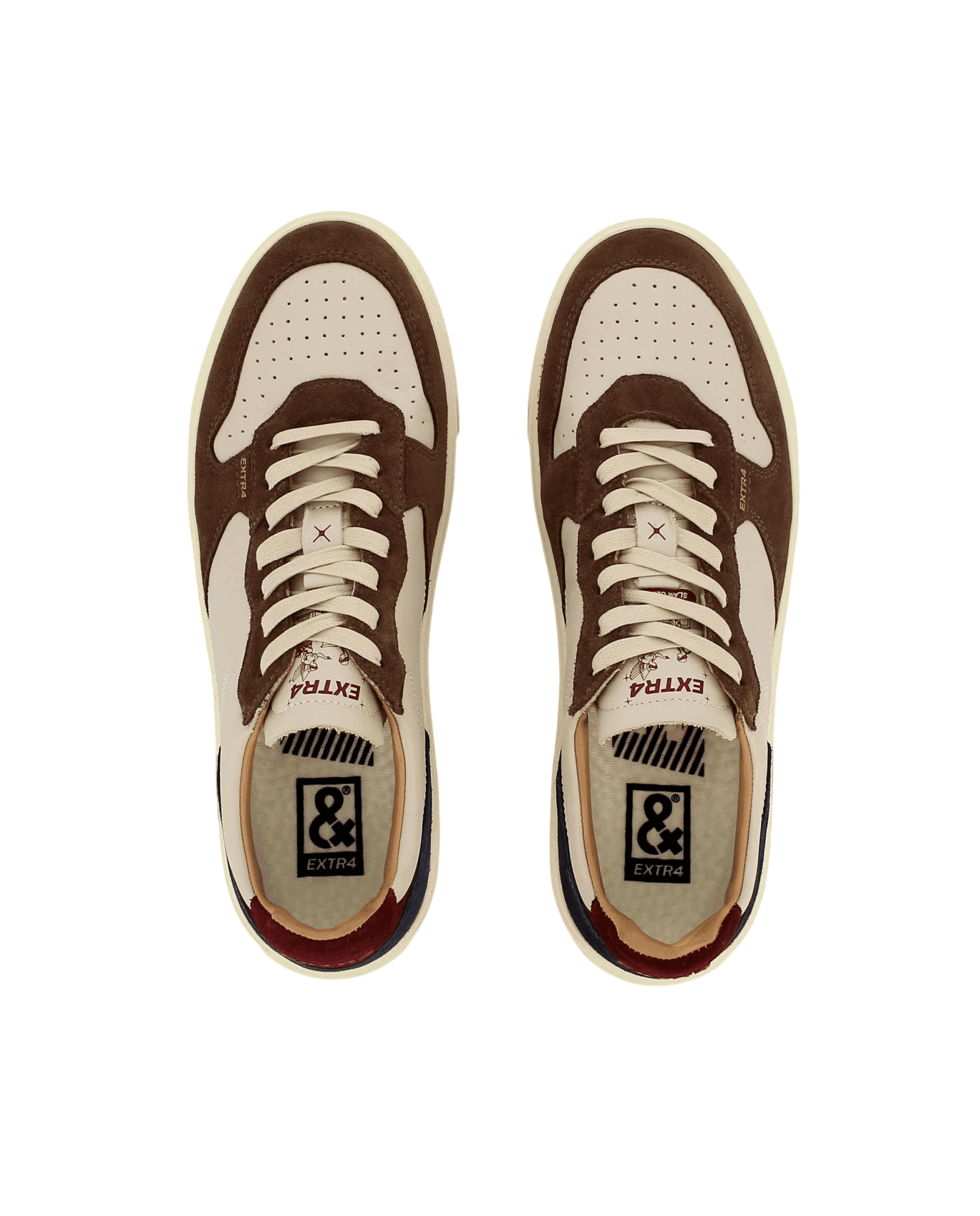 EXTR4  Sneakers Panna - 3