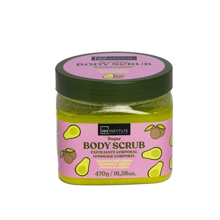 IDC - Scrub corpo allo zucchero Avocado e Jojoba - 470 g - 2