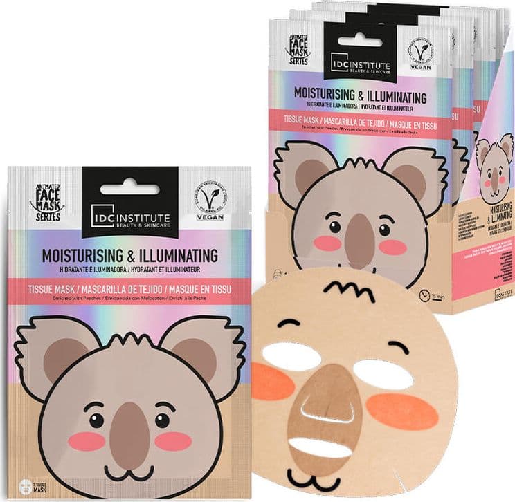 Maschera viso al koala idratante e illuminante - 2
