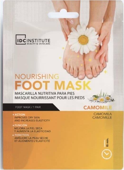 IDC - Maschera nutriente per piedi alla Camomilla - 36 g - 2