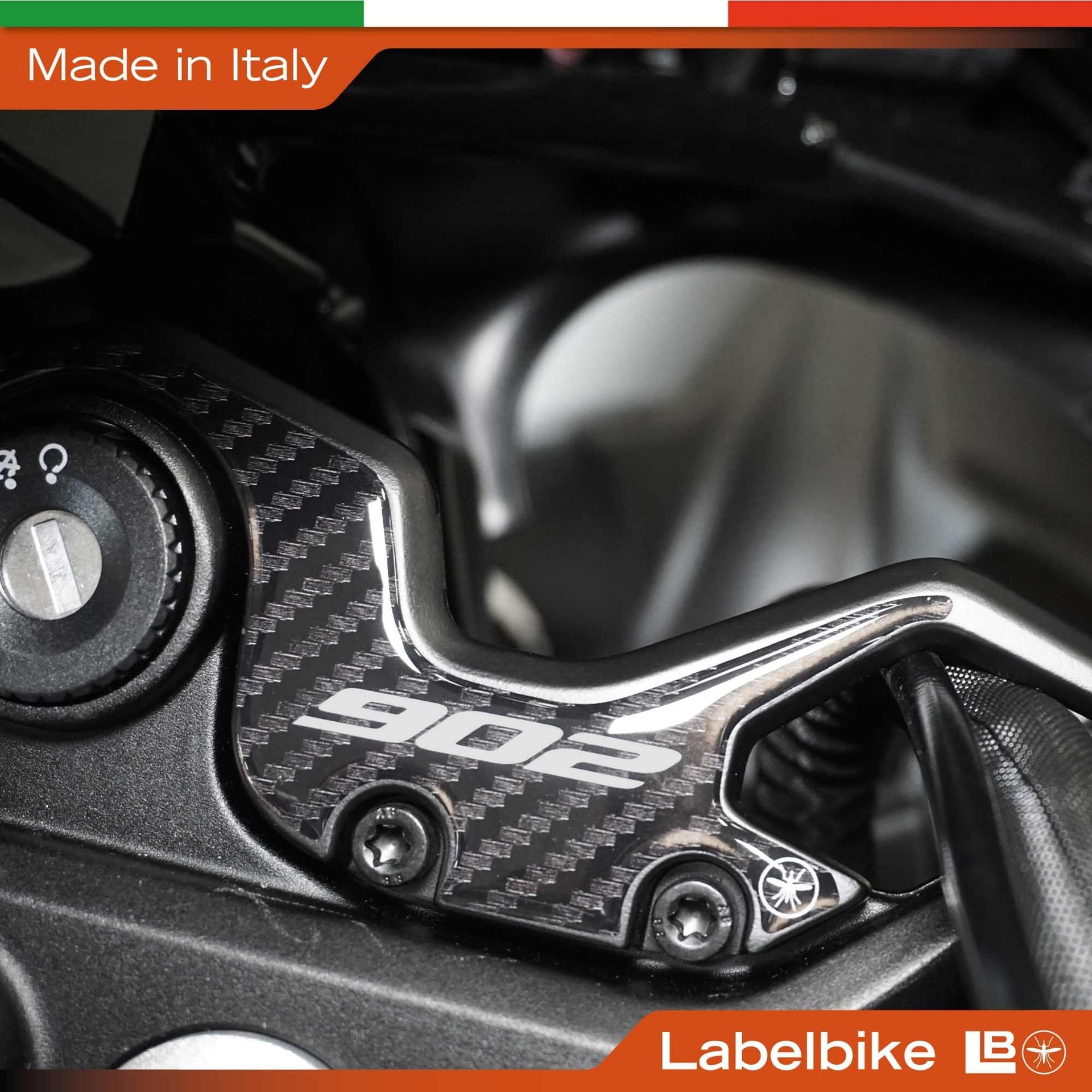 Adesivo Piastra Sterzo moto compatibile con Benelli TRK 902 Xplorer 2026 - 3