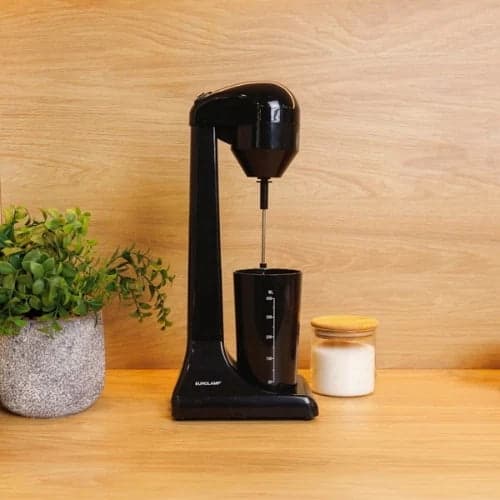 Mixer Frappè Elettrico con Bicchiere 100W - Nero - 2