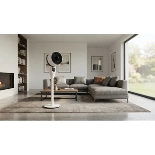 Ventilatore 3 in 1 Ø23,5 cm 50W con Telecomando - Bianco - 2
