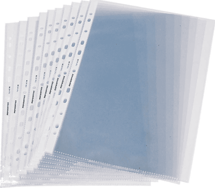 Memotak - Buste 4 fori  22x30 150 micron 50 pz. - 5