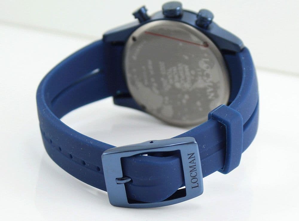 Locman orologio uomo cronografo Amerigo Vespucci blu - 4