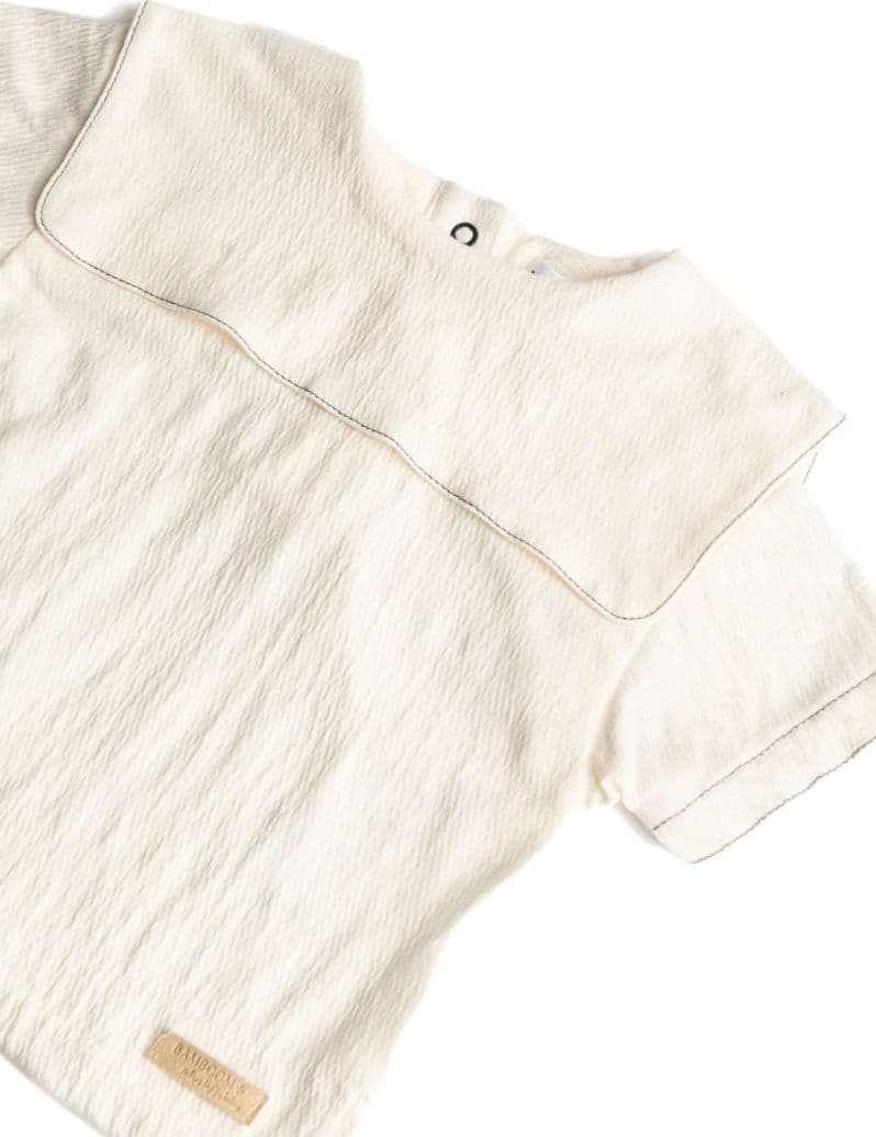 Maglia Marinaio Bamboom Bimbo Maniche Corte Offwhite – 12 - 18 Mesi
