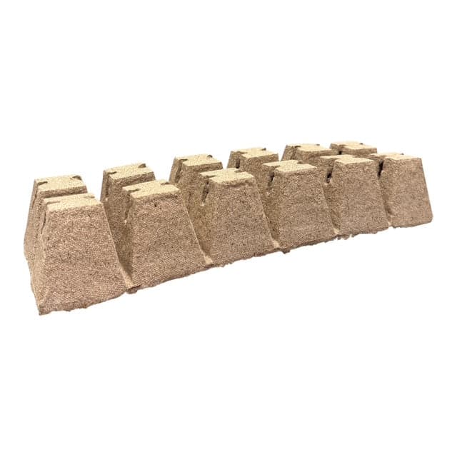 Vasetti Torba Quadrati cm 6x6 pz 6 Italgarden - 3