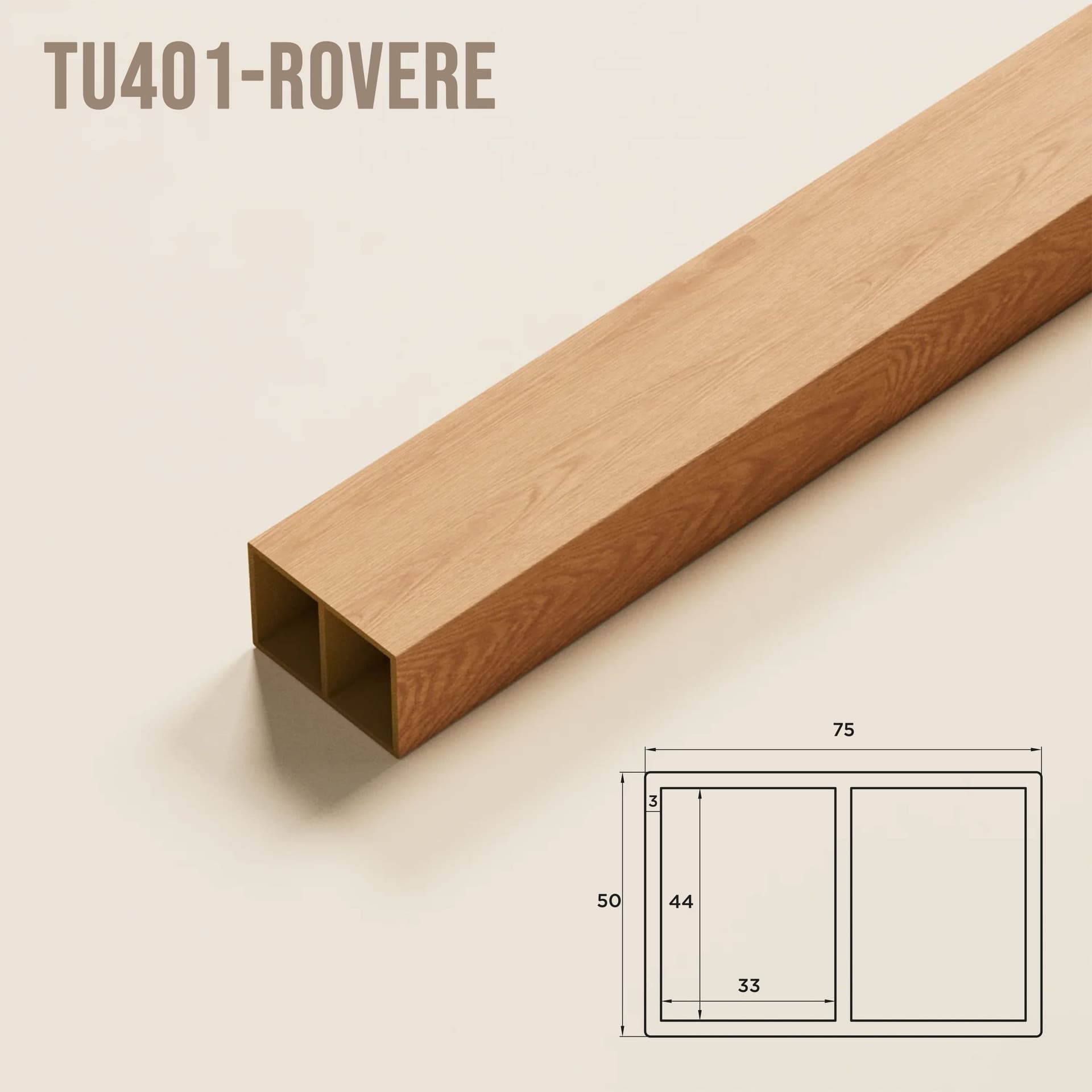 SIPA PURE Divisorio Frangiluce Separè in PVC Effetto Legno – Singole Doghe Fisse o Girevoli + accessori 75x50x2900mm - 9