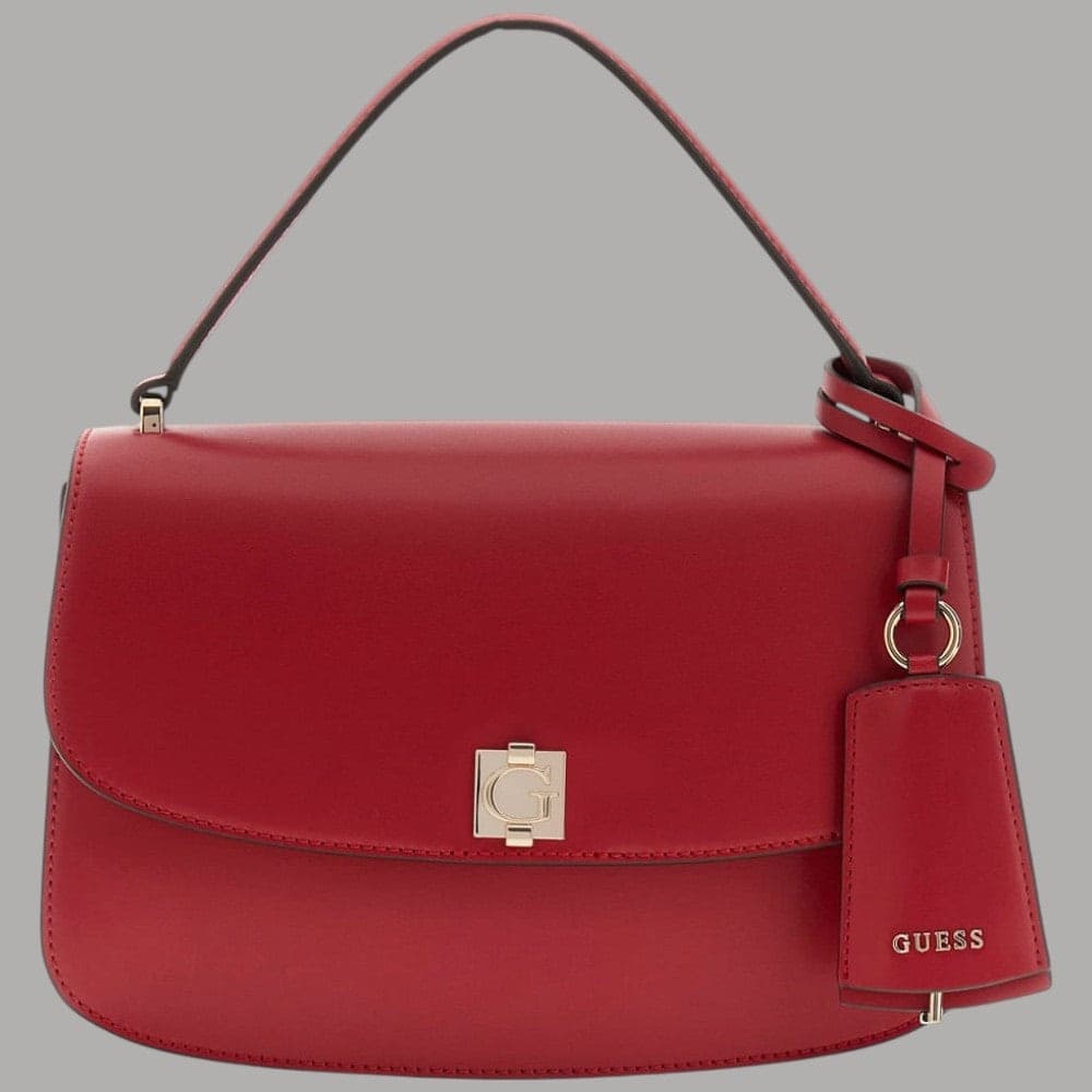 Borsa a mano Guess Audrey con tracolla e chiusura a scatto - 4