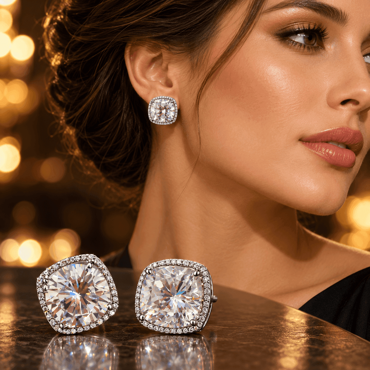 Alba Bijoux – Orecchini Luce Carré - 6