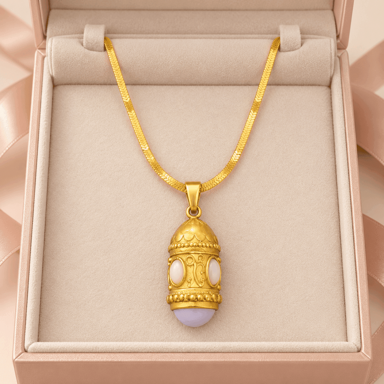 Alba Bijoux – Collana Amuleto Luce Interiore - 8