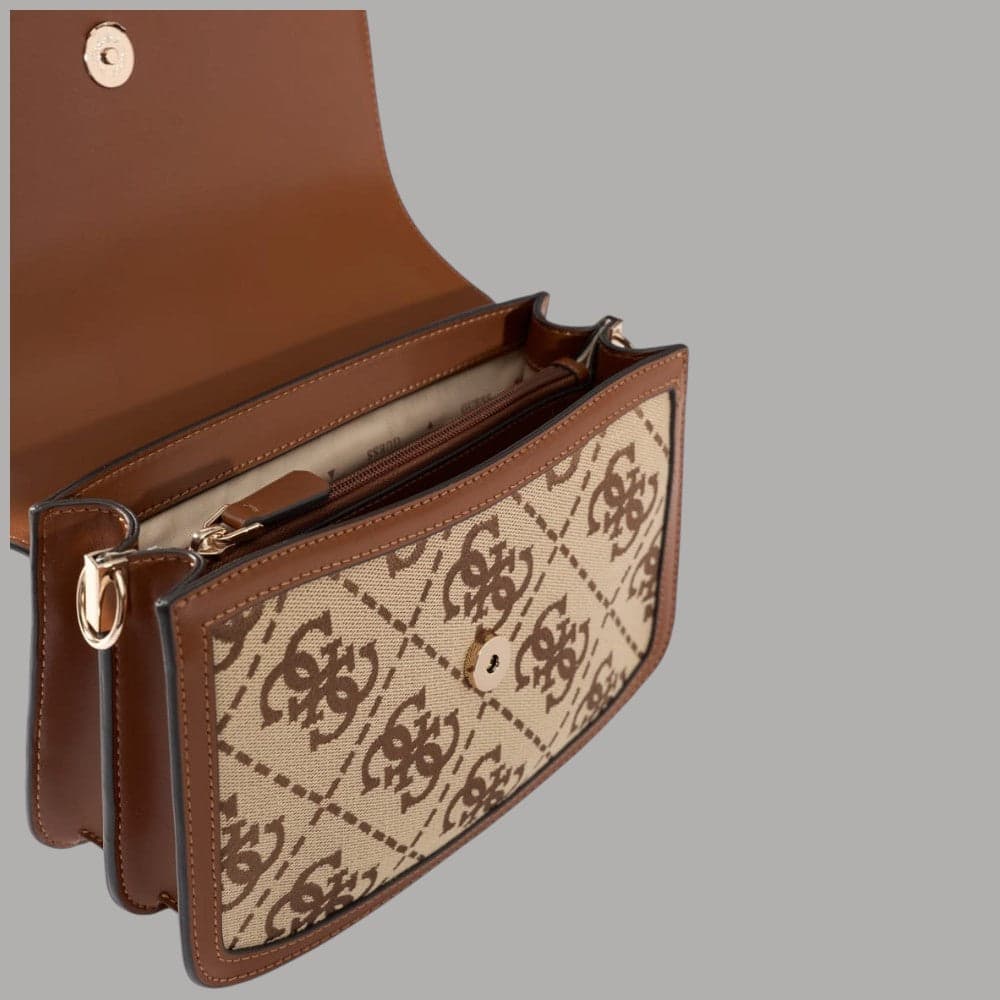 Borsa a mano Guess Audrey Logo con tracolla removibile - 3