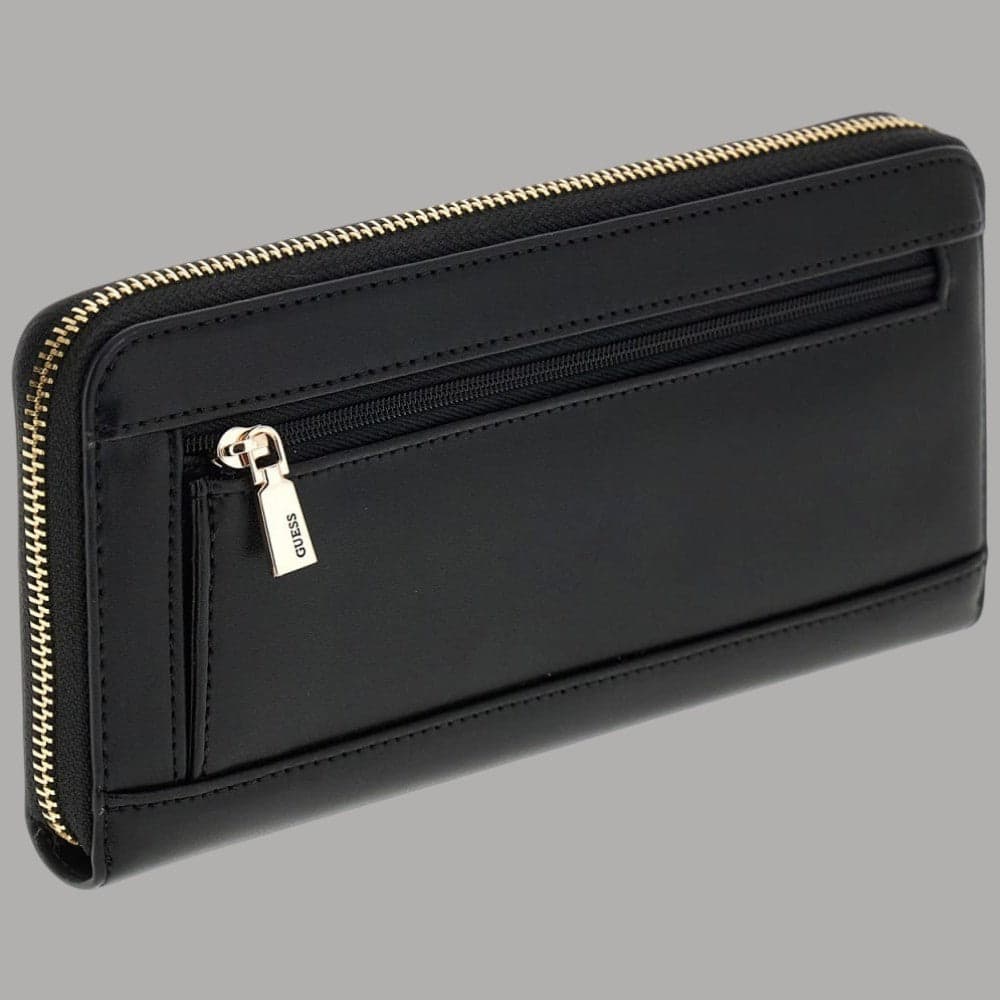 Portafoglio Guess Audrey zip around con logo - 3