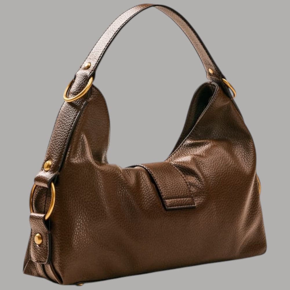 Borsa a spalla Guess Camden con logo metallico - 3