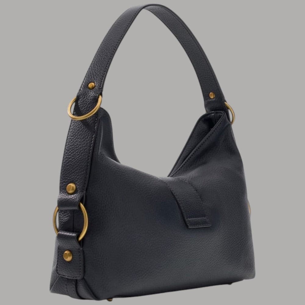 Borsa a spalla Guess Camden con logo metallico - 7