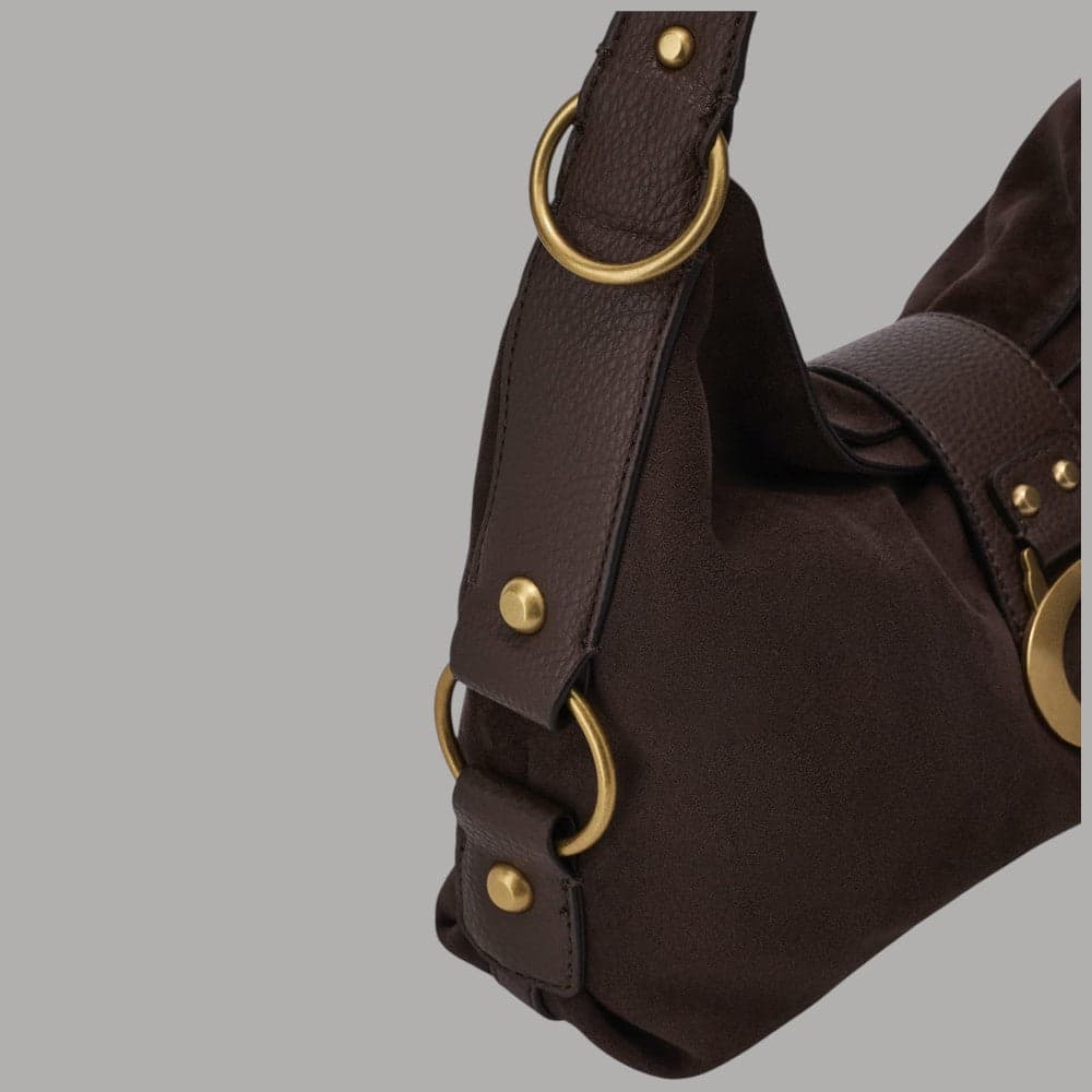 Borsa a spalla Guess Camden grande con tre scomparti - 12