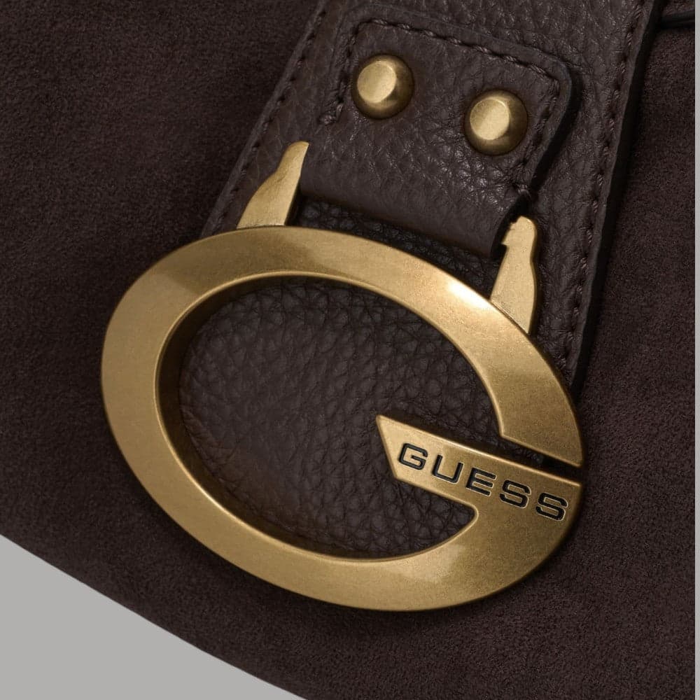 Borsa a spalla Guess Camden grande con tre scomparti - 13