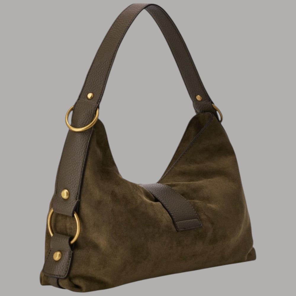 Borsa a spalla Guess Camden grande con tre scomparti - 4