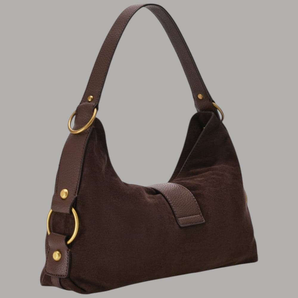 Borsa a spalla Guess Camden grande con tre scomparti - 9